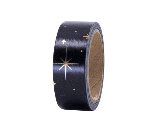 Artoz Washi Tape Sterne auf einer Rolle mit 5 m Länge